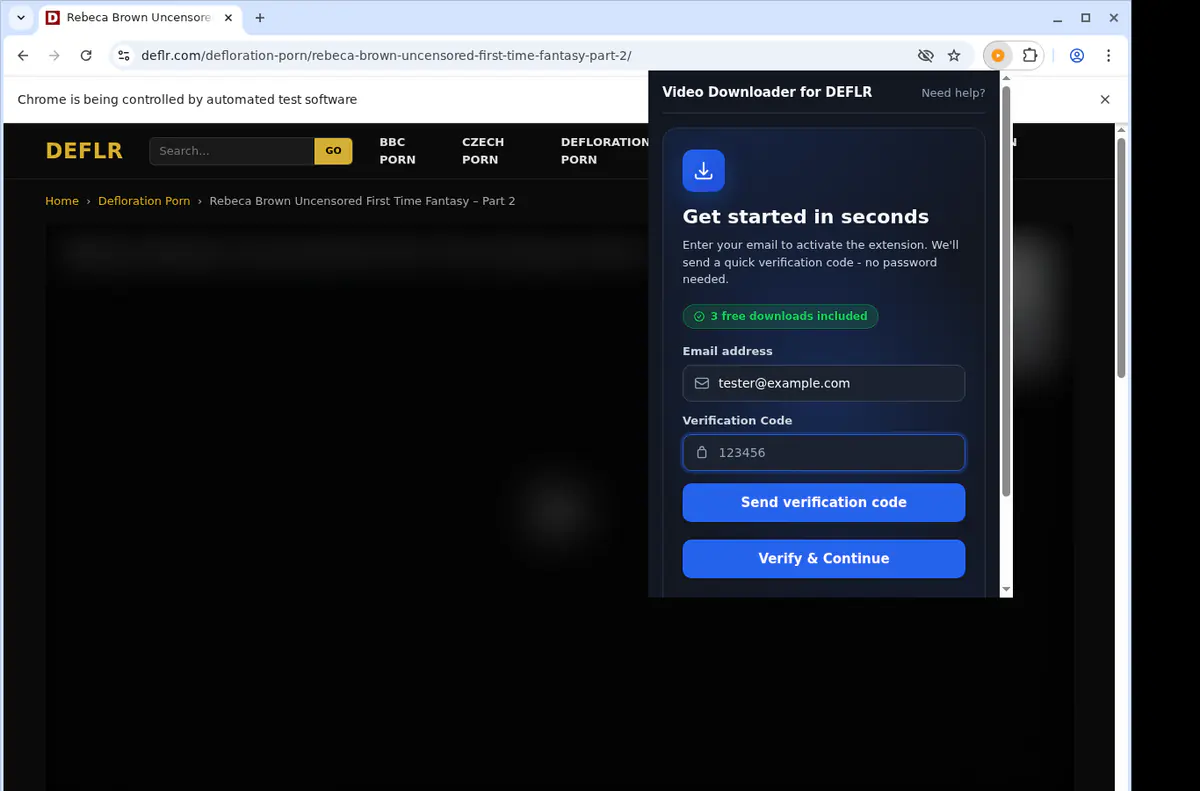 Deflr Video Downloader screenshot 4